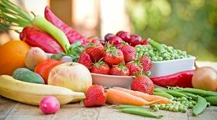 Obst- und Gemüsediät für Faule. 
