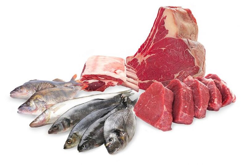 Fleisch und Fisch für die Ducan-Diät